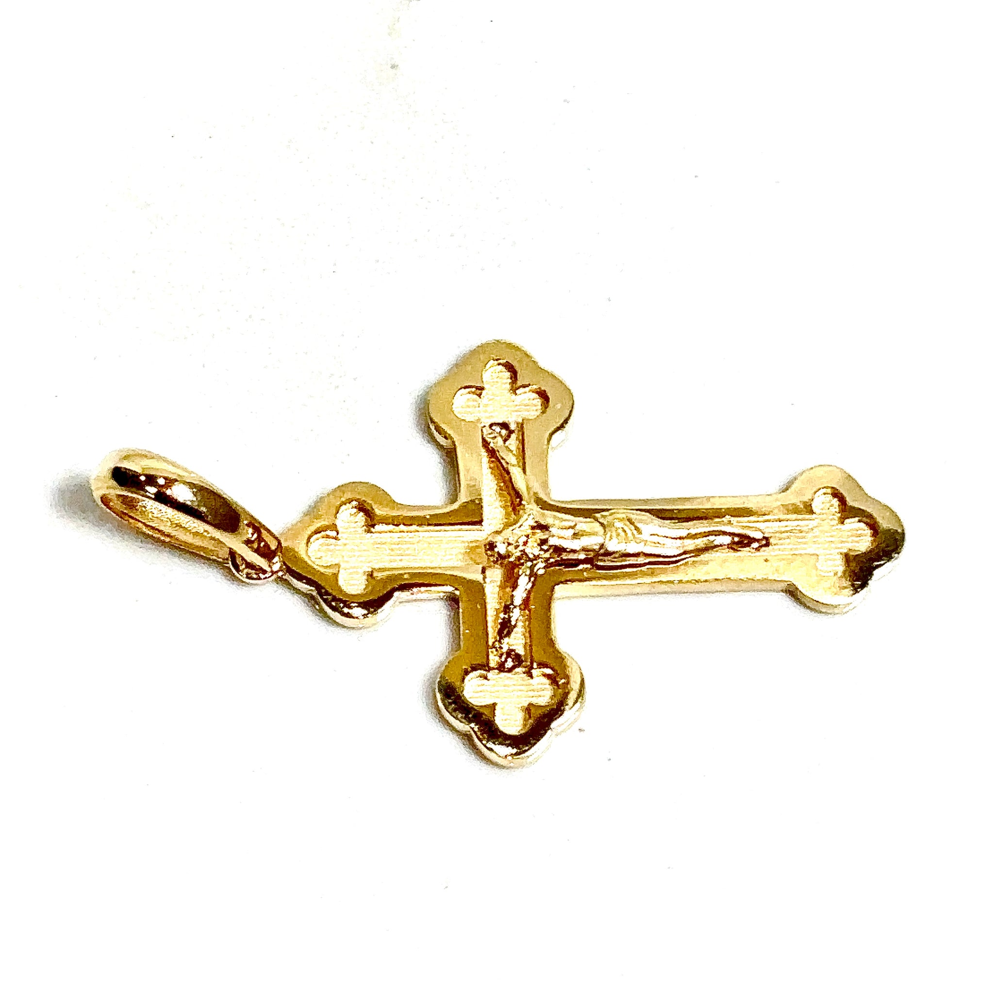 Jesus Cross - 14 carat gold 00204 PV2