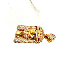 Jesus Pendant - 14 carat gold PV2