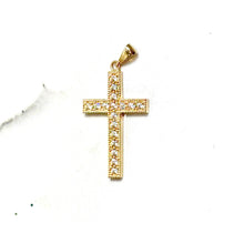 Cross Pendant - 14 carat gold PV2