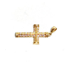 Radiant Cross Pendant - 14 carat gold PV2
