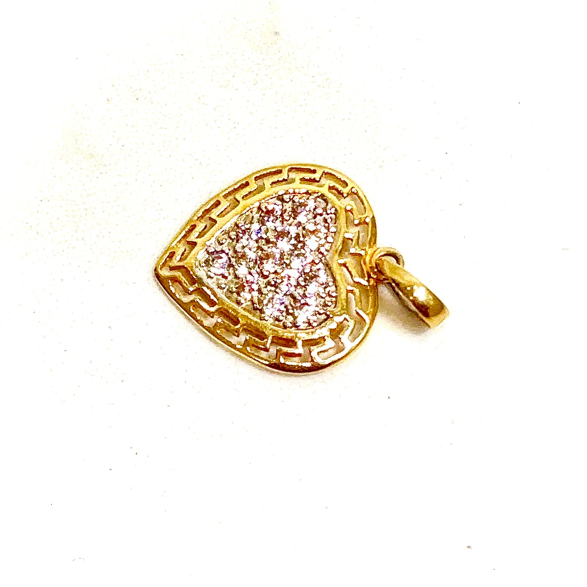 Heart Pendant - 14 carat gold PV2