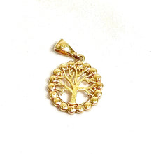 Tree of life Pendant - 14 carat gold PV2