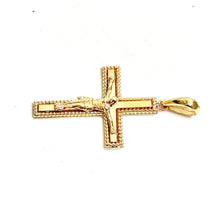 Faithful Cross Pendant - 14 carat gold PV2