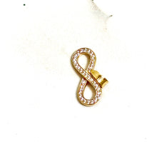 Eternal Love Infinity Pendant - 14 carat gold PV2