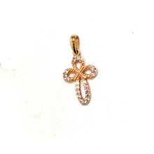 Cross Pendant - 14 carat gold PV2