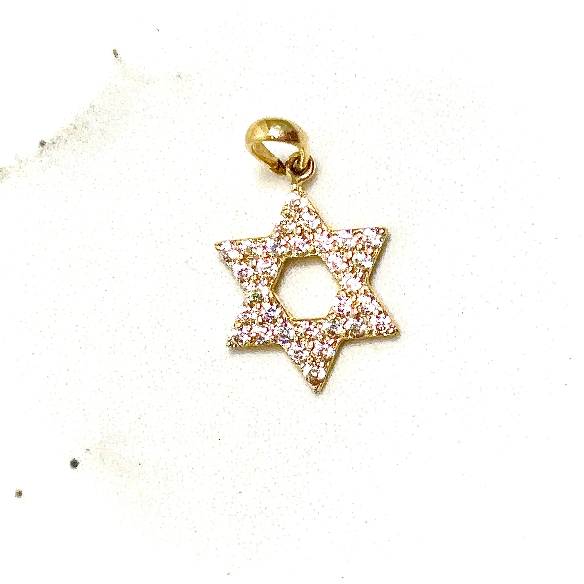 Star Pendant - 14 carat gold PV2