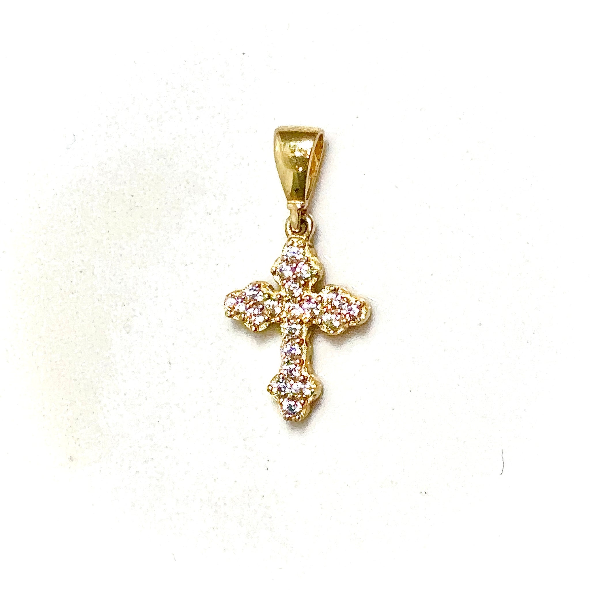 Cross Pendant - 14 carat gold PV2