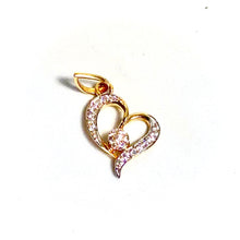 Heart Pendant - 18 carat gold PV2