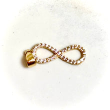 Eternal Love Infinity Pendant - 14 carat gold PV2