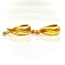 Elegant Twist Earrings - 14 carat gold EARV2