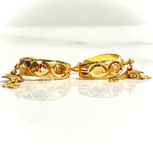 Golden Spiral Earrings - 18 carat gold EARV2