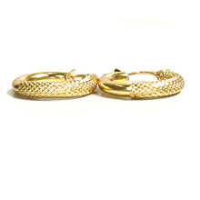 Eternal Circle Earring - 14 carat gold EARV2