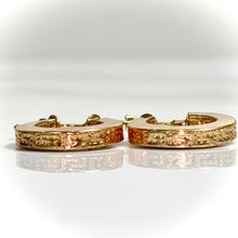 Golden Aura Earring - 14 carat gold EARV2