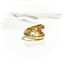Luminous Gold Hoops Earring - 14 carat gold EARV2