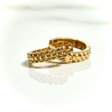 Crown Earrings Model - 14 carat gold EARV2