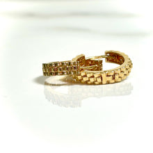 Crown Earrings Model - 14 carat gold EARV2