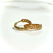 Celestial Radiance Hoops Earring - 14 carat gold EARV2