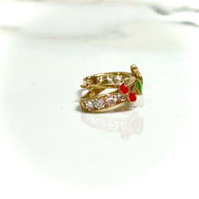 Elysian Glow Hoops Earring - 14 carat gold EARV2