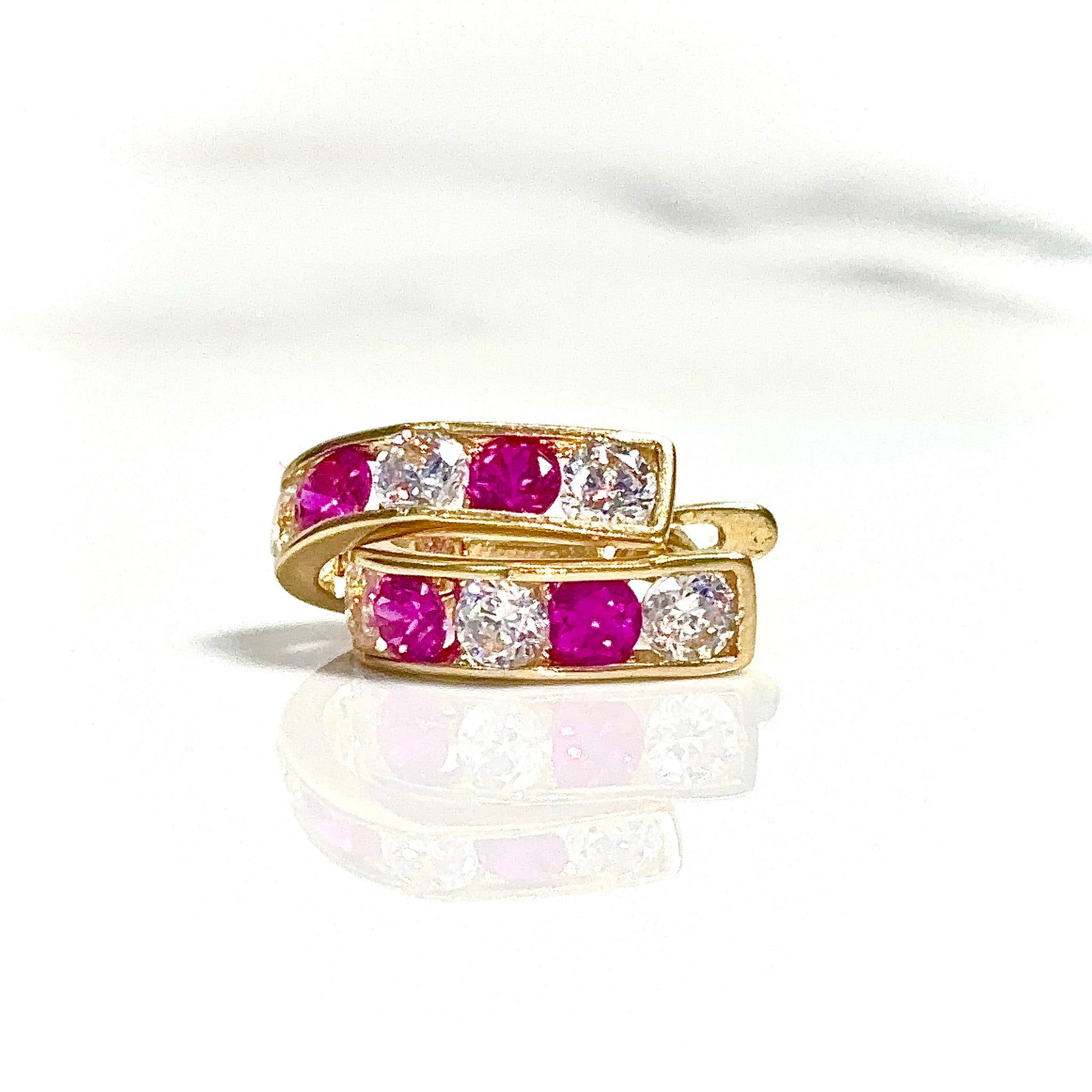 Twilight Glamour Earring - 14 carat gold EARV2