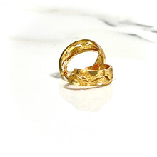 Eternal Glow Bands Earrings - 14 carat gold EARV2