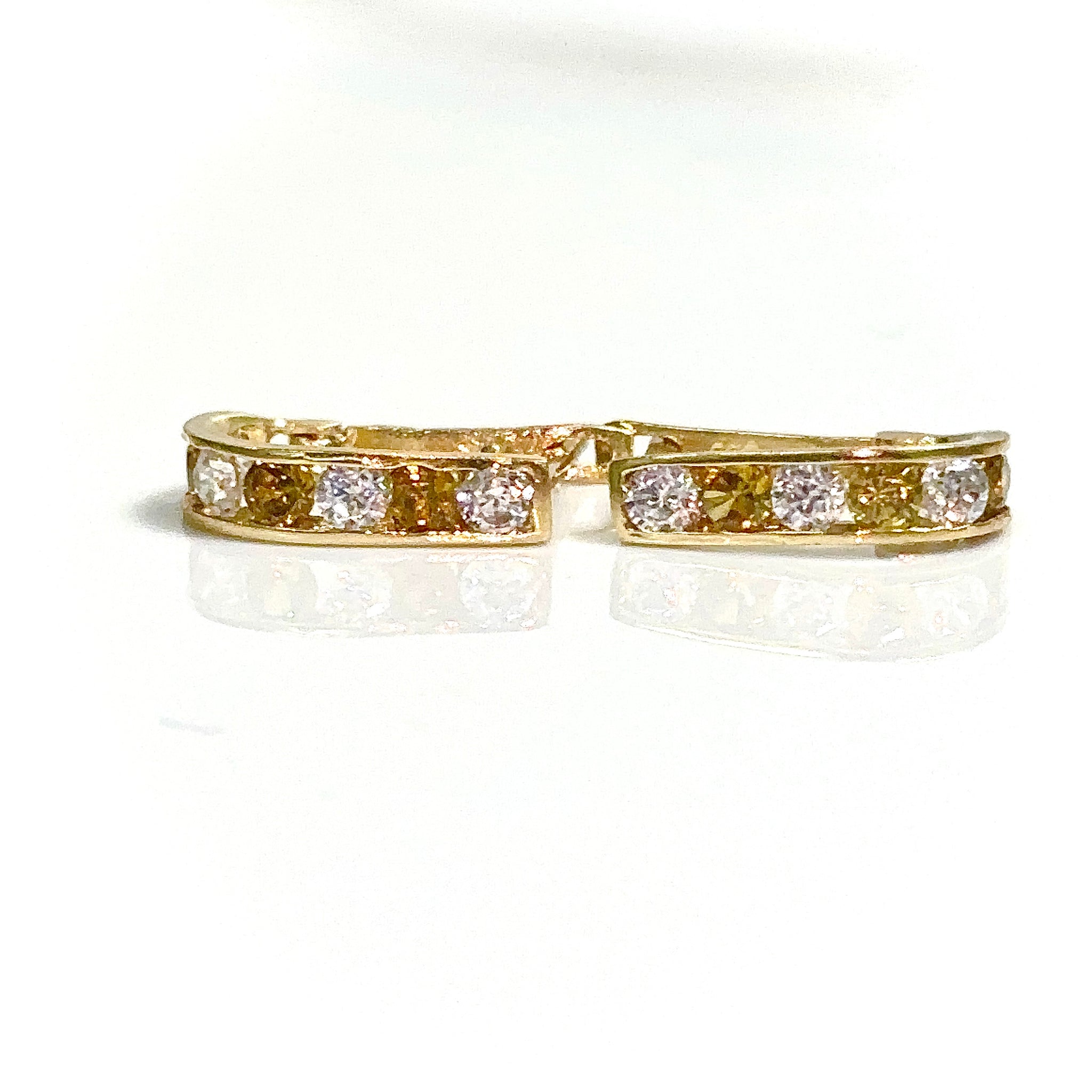 Dazzling Drip Earrings - 14 carat gold EARV2