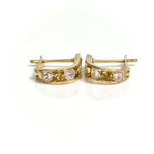 Dazzling Drip Earrings - 14 carat gold EARV2