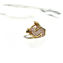 Golden Radiance Earring - 14 carat gold EARV2