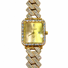 Sehgal Opulent Watch - Silver 925 + Gold plating - Cuban Link