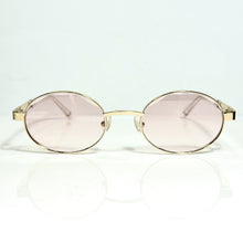 Ovoid Glasses - Gold Plated | Lavish Pink Shade | Diamond Cut Lens