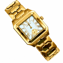 Sehgal Marbleous Watch - Dubai Blue - Gold Plated