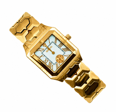 Sehgal Marbleous Watch - Dubai Blue - Rosegold Plated