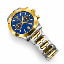 Sehgal Maharaja Watch - Gradient Blue - Two-Tone Gold Plated