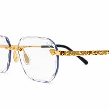 Nugget Glasses -  Gold plated | Polished Diamond Cuts | Classy Transparent