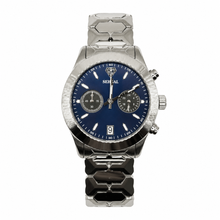Sehgal Maharaja Watch - Gradient Blue - White Gold Plated