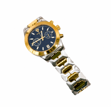 Sehgal Maharaja Watch - Gradient Pitch Black - Two-Tone Gold Plated