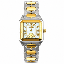 Sehgal Marbleous Watch - Dubai Blue - Two-Tone Gold Plated