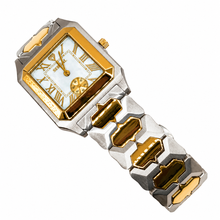 Sehgal Marbleous Watch - Dubai Blue - Two-Tone Gold Plated