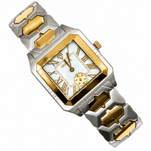 Sehgal Marbleous Watch - Dubai Blue - Two-Tone Gold Plated