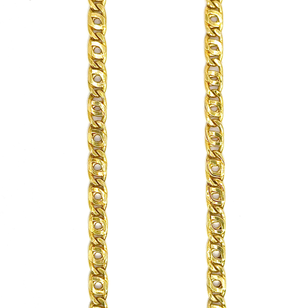 FIGARO CHAIN-18K-5,3MM/60CM