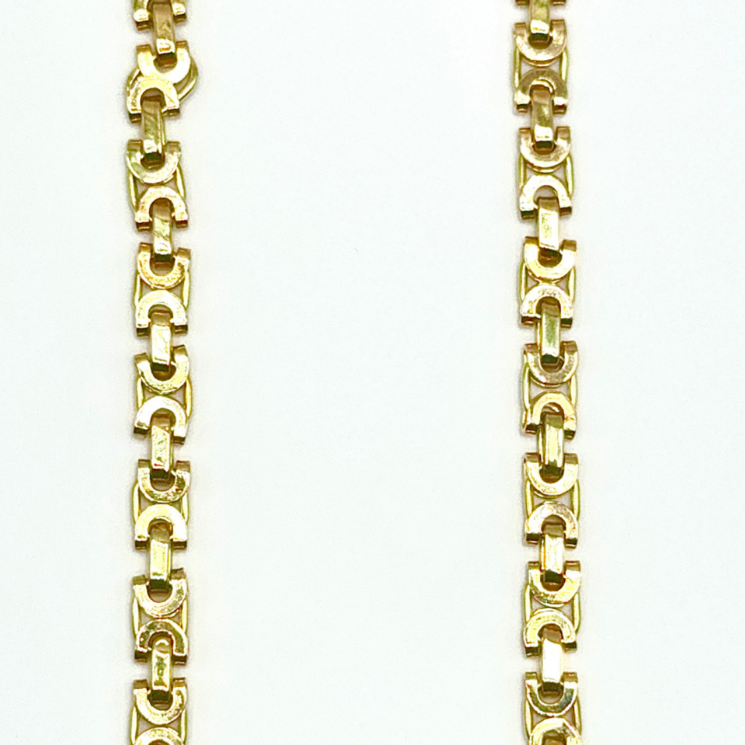 FLAT KINGSCHAIN - 14K - 4,6MM/65CM