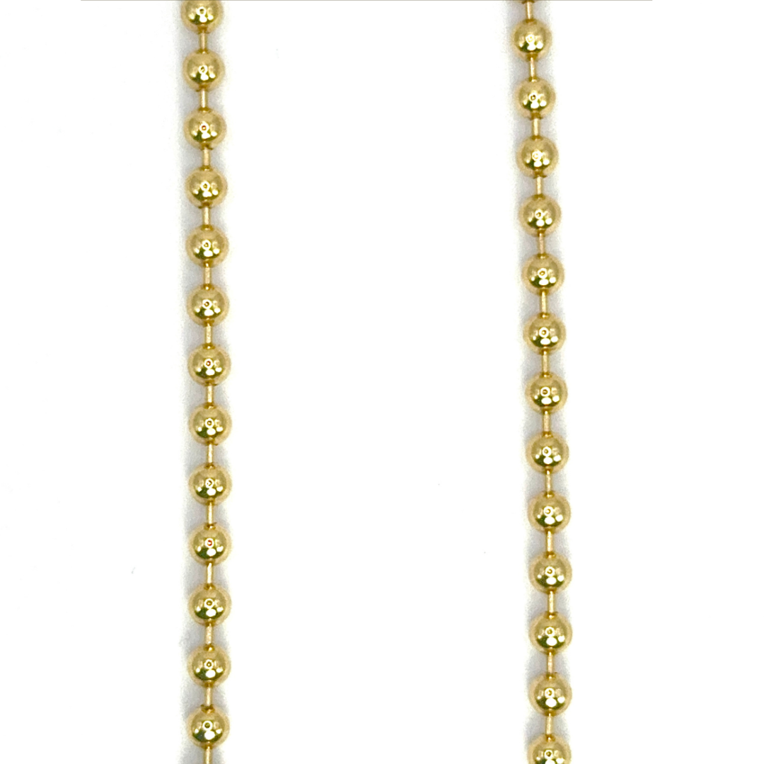BALL CHAIN -14K-4,1MM/66CM