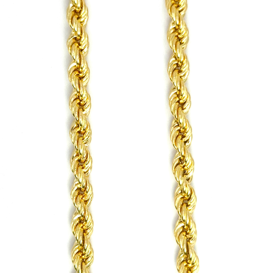 ROPE CHAIN-18K-6,3MM/71CM
