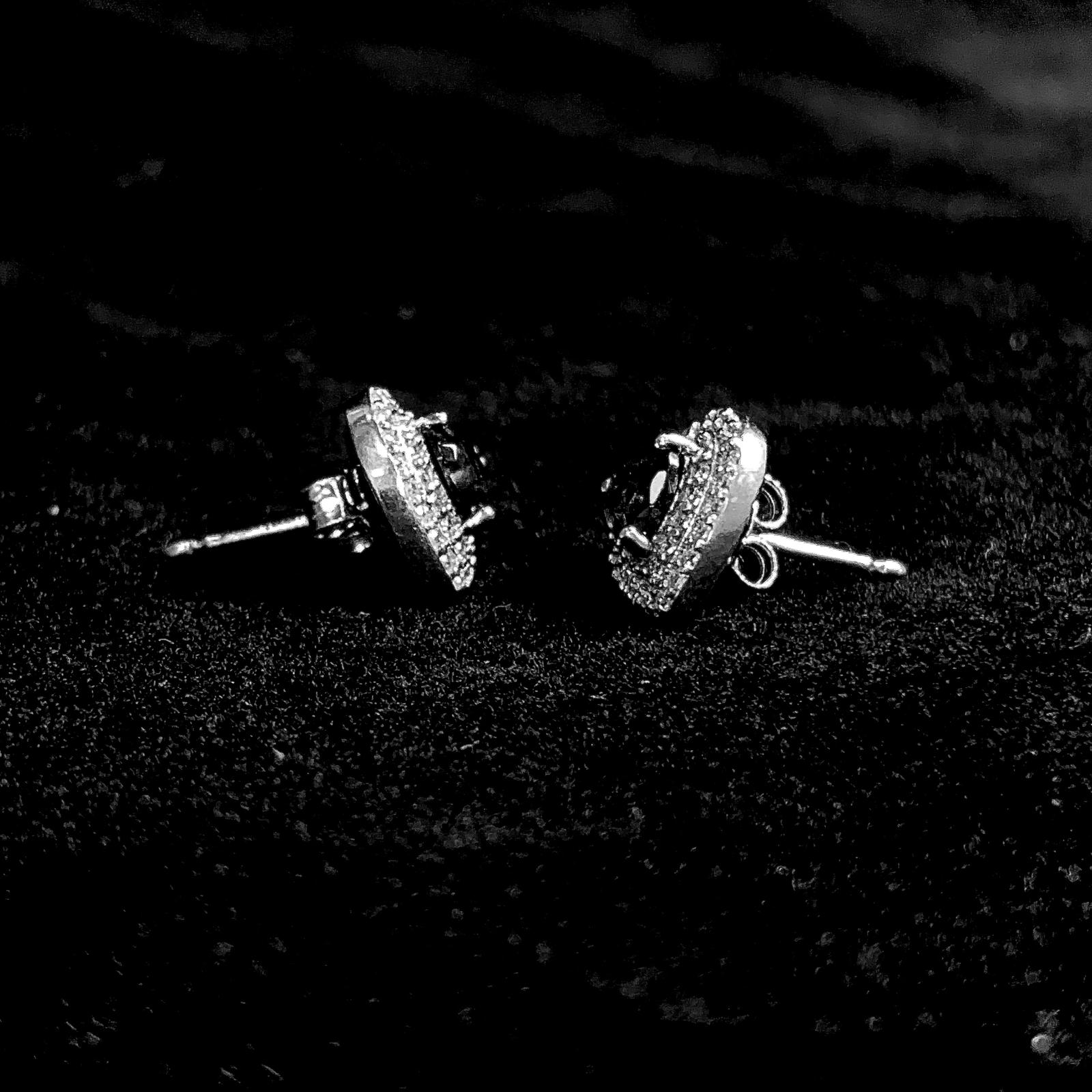 Heart Earrings - Silver 925