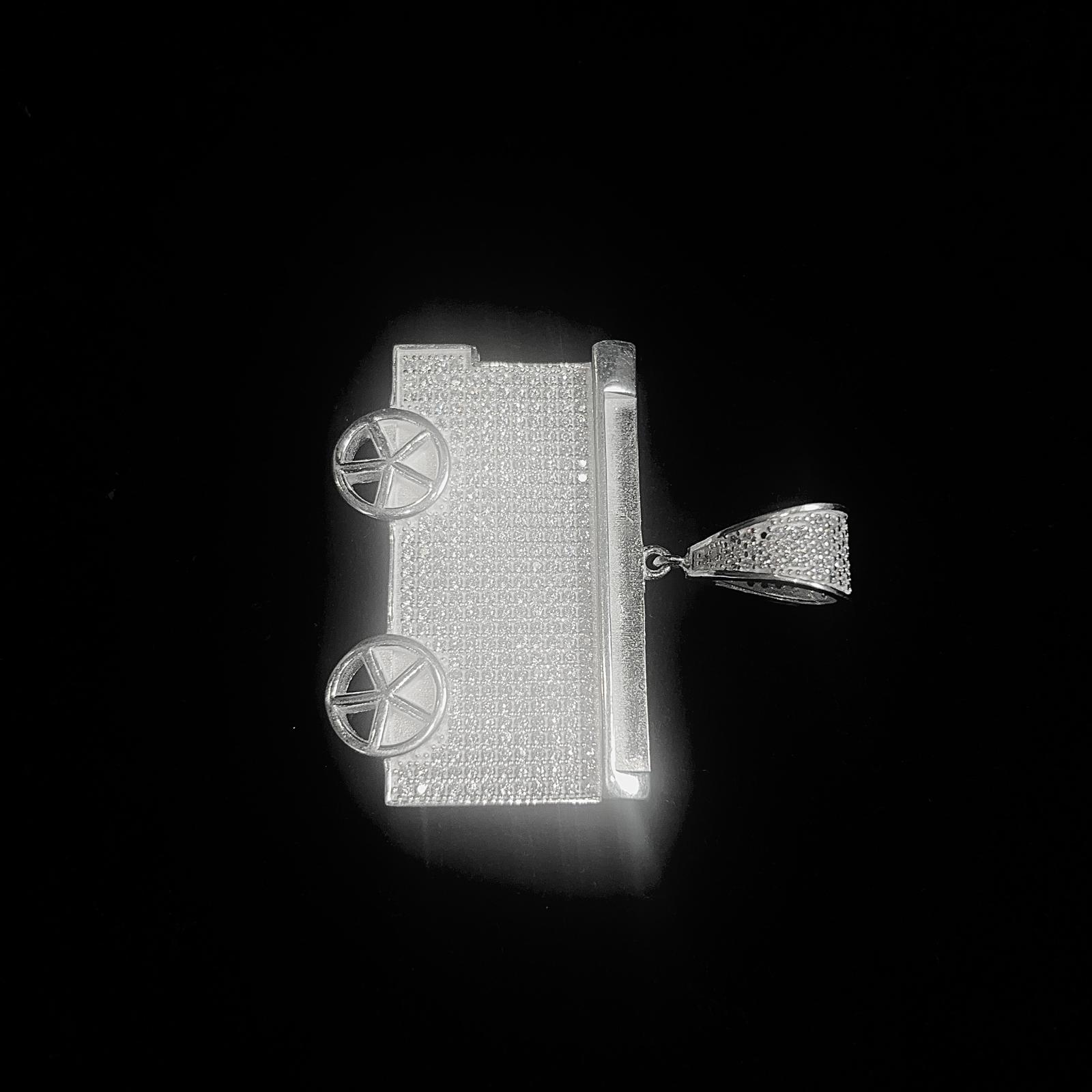 Wagon Sparkle Pendant - Silver 925