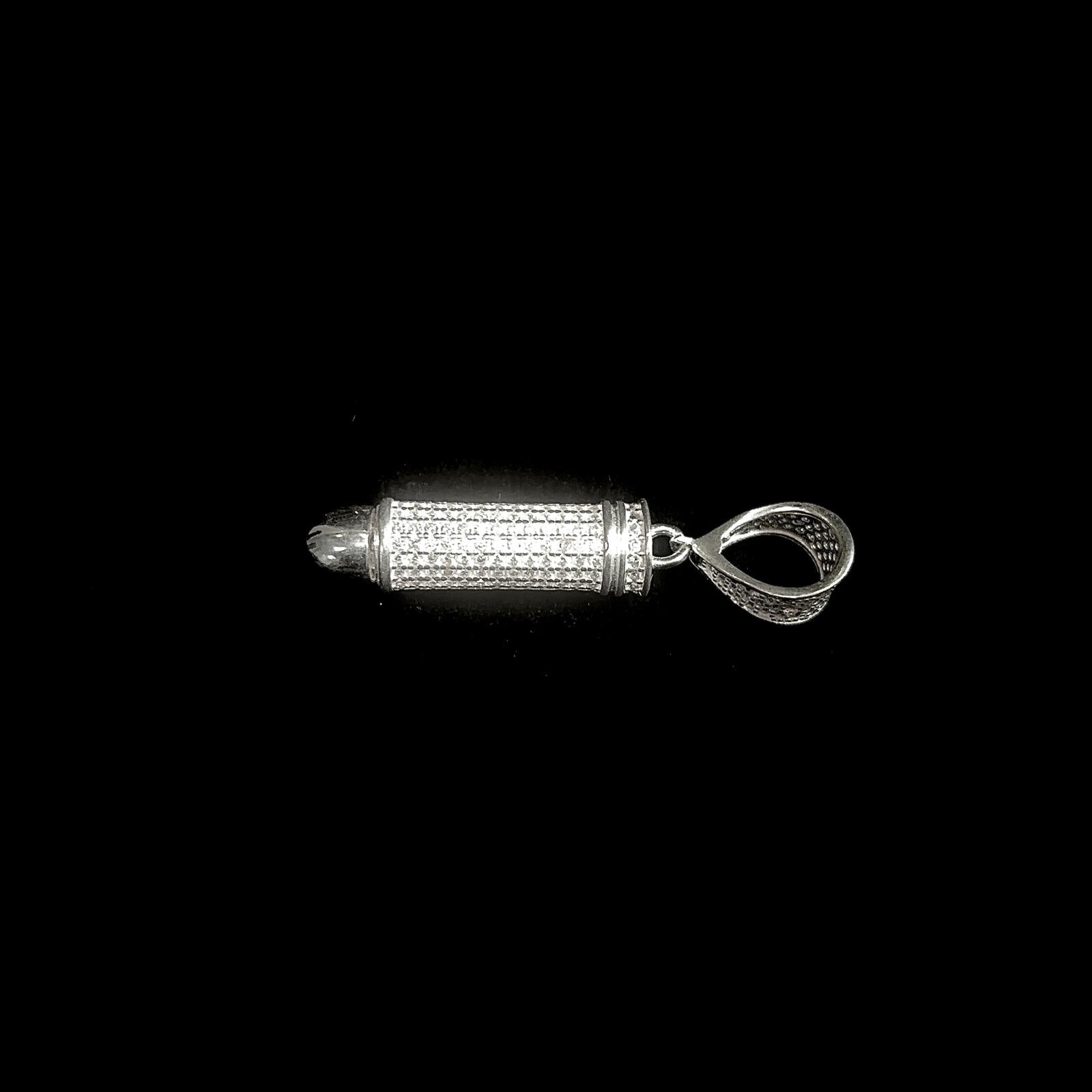 Bullet Pendant - Silver 925