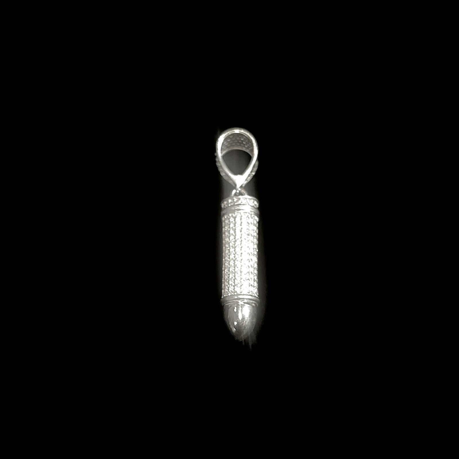Bullet Pendant - Silver 925