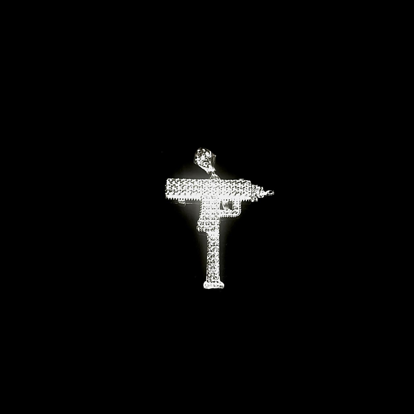 Pistol Pendant - Silver 925