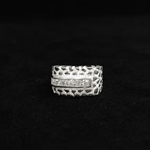 Ice Link Ring - Silver 925