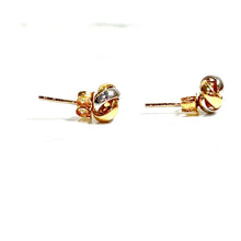 Chic Knot Bicolor Earrings - 14 carat gold EARV2