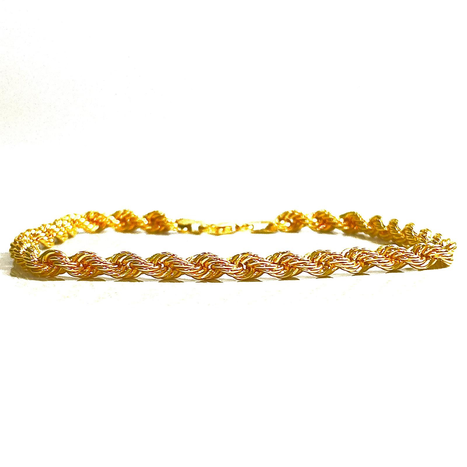 Rope Bracelet - 14 carat gold 0053 - 19cm/3.1mm - BV2
